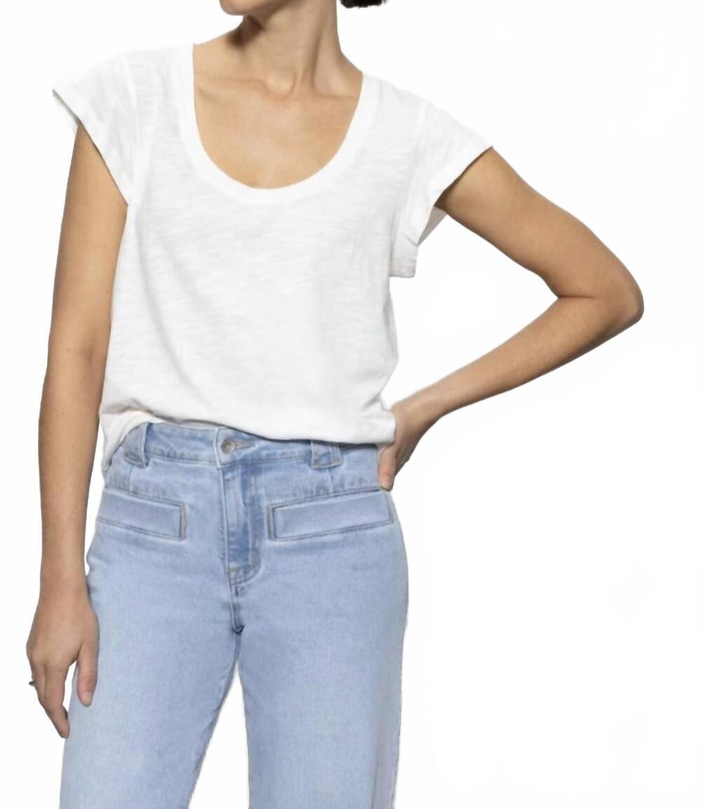 NEW SANCTUARY west side tee in white